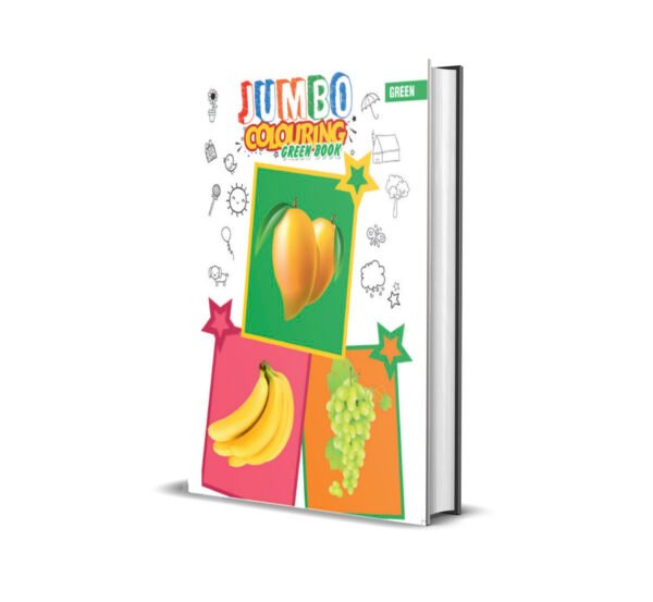 Jumbo Colouring Book Green